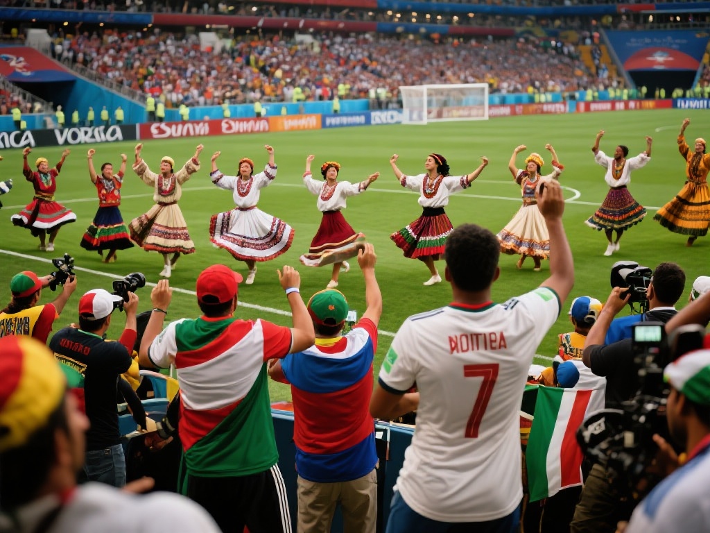 例如，在世界杯这样的赛事中，我们经常看到不同国家的