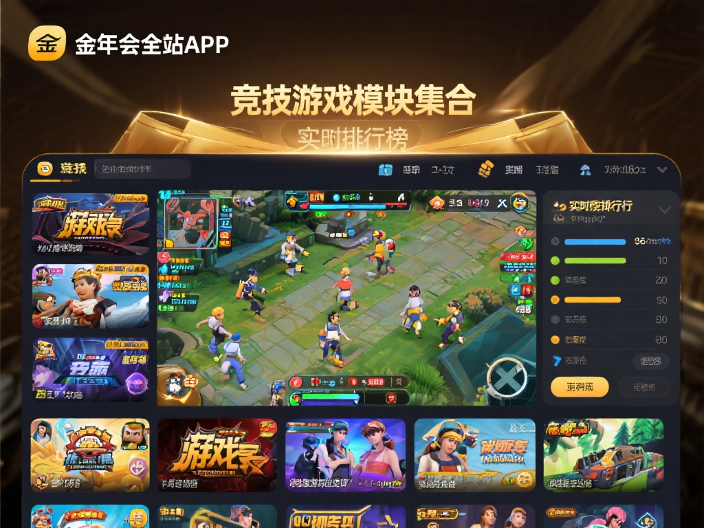金年会全站APP功能详解与实用指南,助你轻松上手 金年会全站app中的竞技游戏模块集合了多款热门游戏