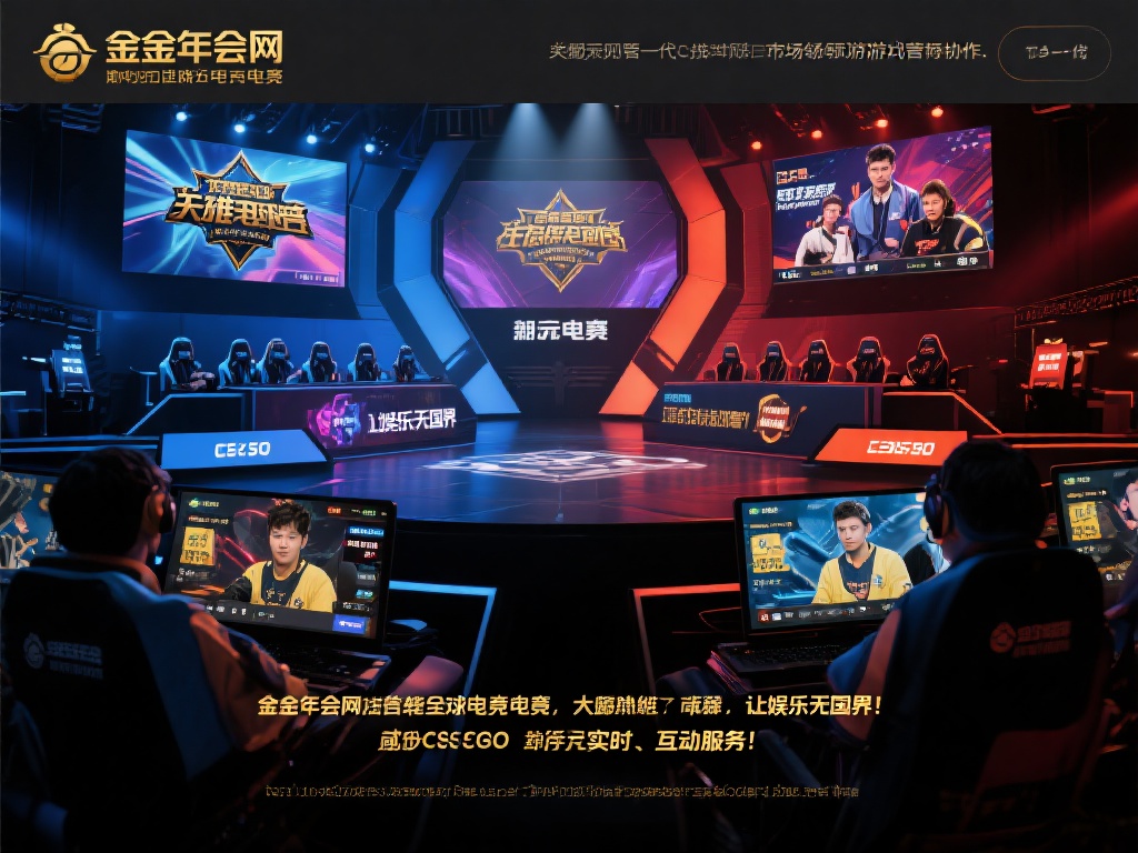 例如，近年来风靡全球的电竞领域，金年会网通过与市场