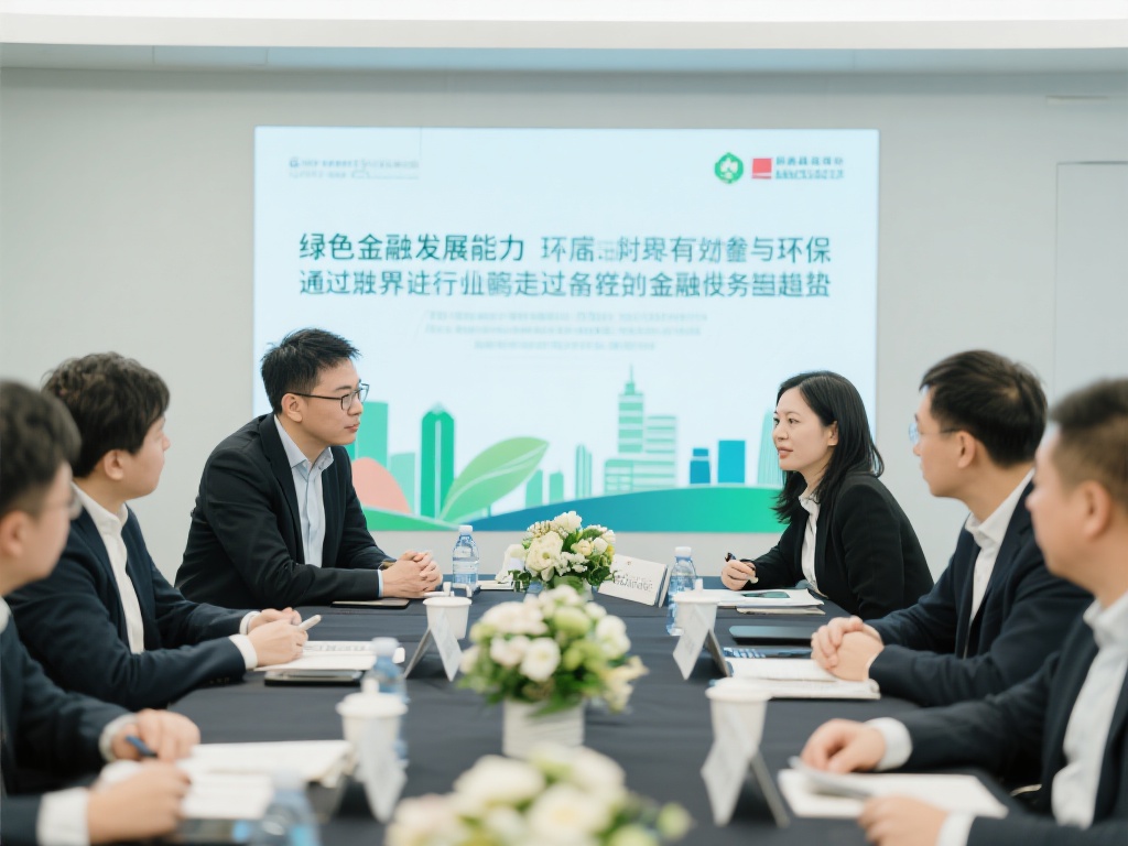 此外，在讨论中还涉及了绿色金融的发展潜力。通过跨界